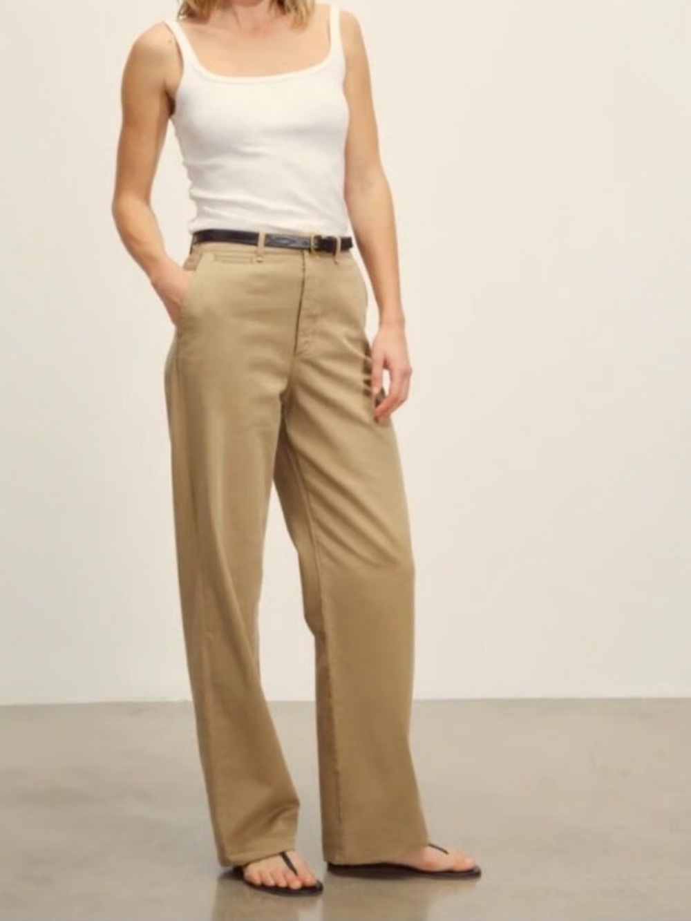Buck Mason heritage khaki Baja twill field chino size 32 new